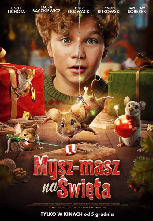 plakat filmu Mysz-masz na Święta