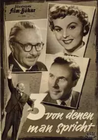 Plakat filmu Drei, von denen man spricht