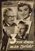 plakat filmu Drei, von denen man spricht