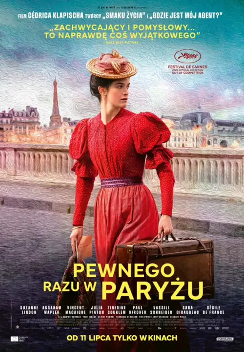 plakat filmu Pewnego razu w Paryżu