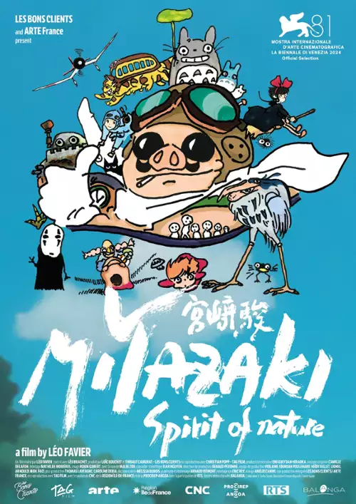 plakat filmu Miyazaki. Duch natury