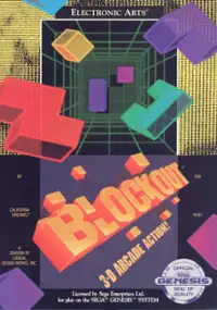 Plakat gry Blockout