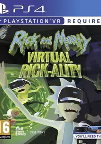 Plakat gry Rick and Morty: Virtual Rick-ality