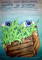plakat filmu Skarb na wyspie