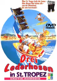 Plakat filmu Drei Lederhosen in St. Tropez