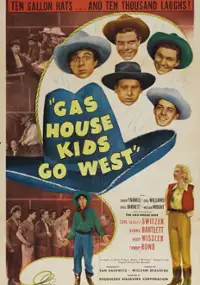Plakat filmu Gas House Kids Go West