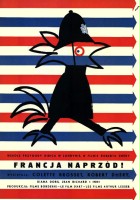 plakat filmu Naprzód Francjo!