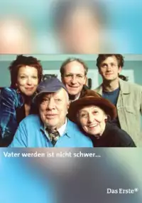 Plakat filmu Vater werden ist nicht schwer