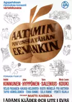 plakat filmu Aatamin puvussa ... ... ja vähän Eevankin