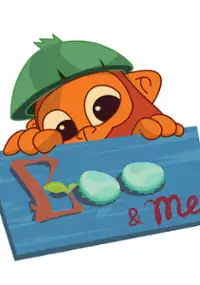 Plakat serialu Boo i ja