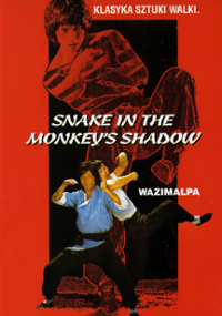 Plakat filmu Wąż i małpa