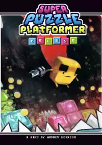 Plakat gry Super Puzzle Platformer Deluxe