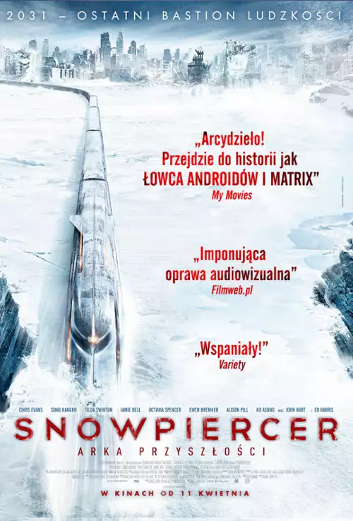 plakat filmu Snowpiercer: Arka przyszłości
