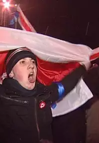 Plakat filmu Lekcja białoruskiego