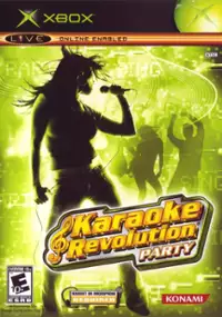 Plakat gry Karaoke Revolution Party