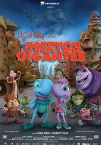 Plakat filmu O Grilo Feliz e os Insetos Gigantes