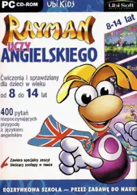Plakat gry Rayman uczy angielskiego