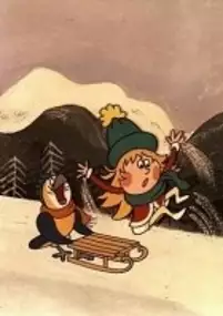 Plakat filmu Dorotka a papousek