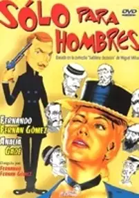 Plakat filmu Sólo para hombres