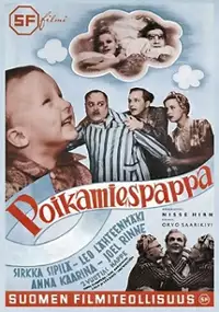 Plakat filmu Poikamies-pappa
