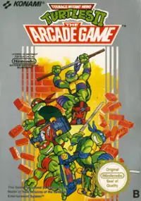 Plakat gry Teenage Mutant Hero Turtles II: The Arcade Game