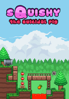 plakat gry Squishy the Suicidal Pig
