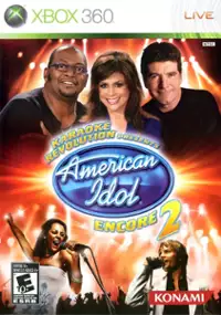 Plakat gry Karaoke Revolution Presents: American Idol Encore 2