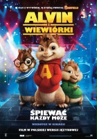 plakat filmu Alvin i wiewiórki