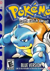 Plakat gry Pok&eacute;mon Blue Version