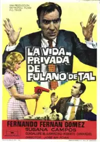 Plakat filmu La Vida privada de Fulano de Tal
