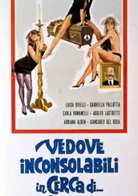 Plakat filmu Vedove inconsolabili in cerca di... distrazioni