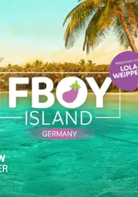 Plakat programu TV FBoy Island Germany
