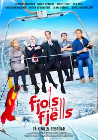 Plakat filmu Fjols til Fjells