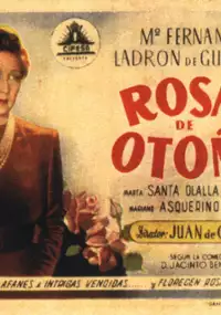 Plakat filmu Rosas de otoño