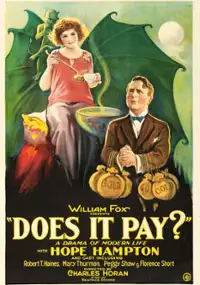Plakat filmu Does It Pay?