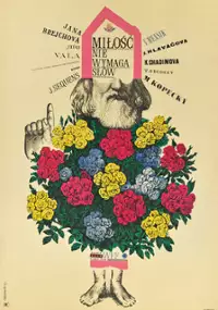 Plakat filmu Miłość nie wymaga słów