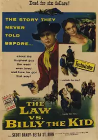 Plakat filmu The Law vs. Billy the Kid 