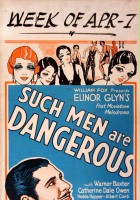 plakat filmu Such Men Are Dangerous