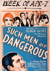 Plakat filmu Such Men Are Dangerous