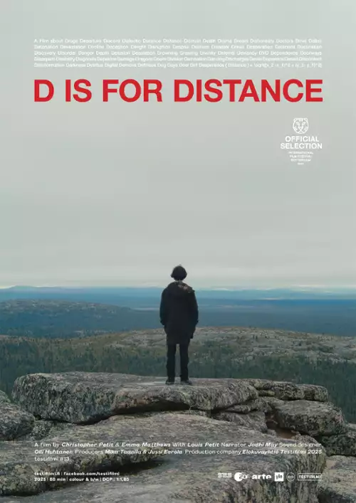 plakat filmu D jak dystans