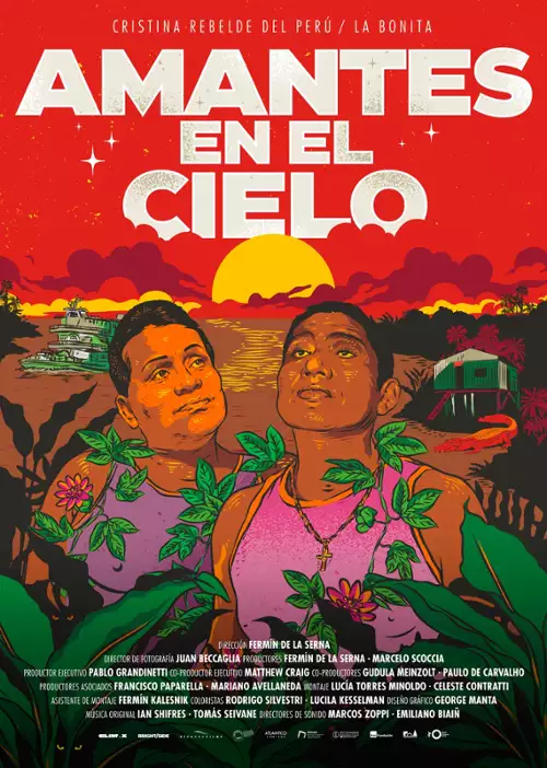 plakat filmu Niebiańscy kochankowie