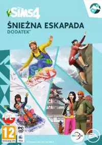 Plakat gry The Sims 4: Śnieżna eskapada