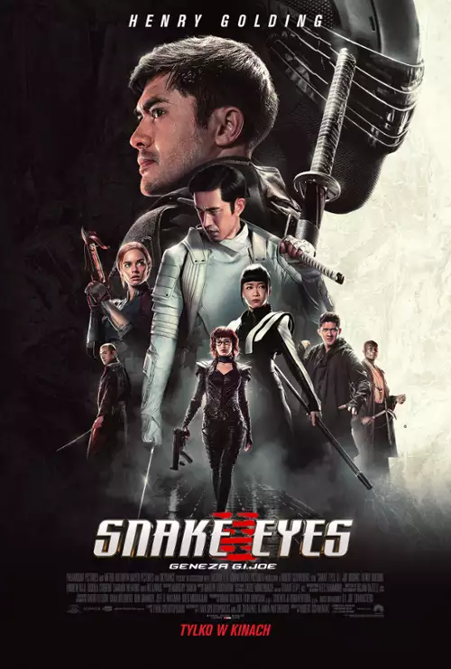 plakat filmu Snake Eyes: Geneza G.I. Joe