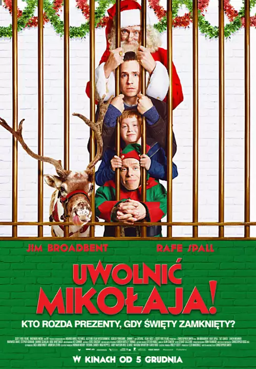 plakat filmu Uwolnić Mikołaja!