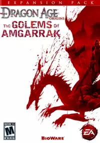 Plakat gry Dragon Age: Początek - Golemy Amgarraku