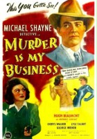 plakat filmu Murder Is My Business