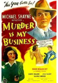 Plakat filmu Murder Is My Business