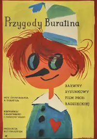 Plakat filmu Przygody Buratina