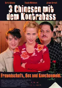 Plakat filmu 3 Chinesen mit dem Kontrabass