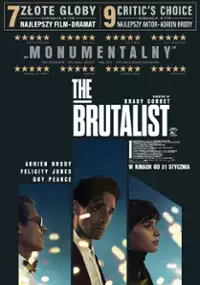 Plakat filmu "The Brutalist"